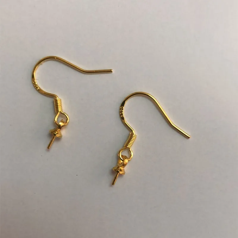 20/50Pcs  주얼리 DIY 액세서리 골드 컬러 다트 볼 후크 귀걸이 결과 및 구성 요소 20*25MM