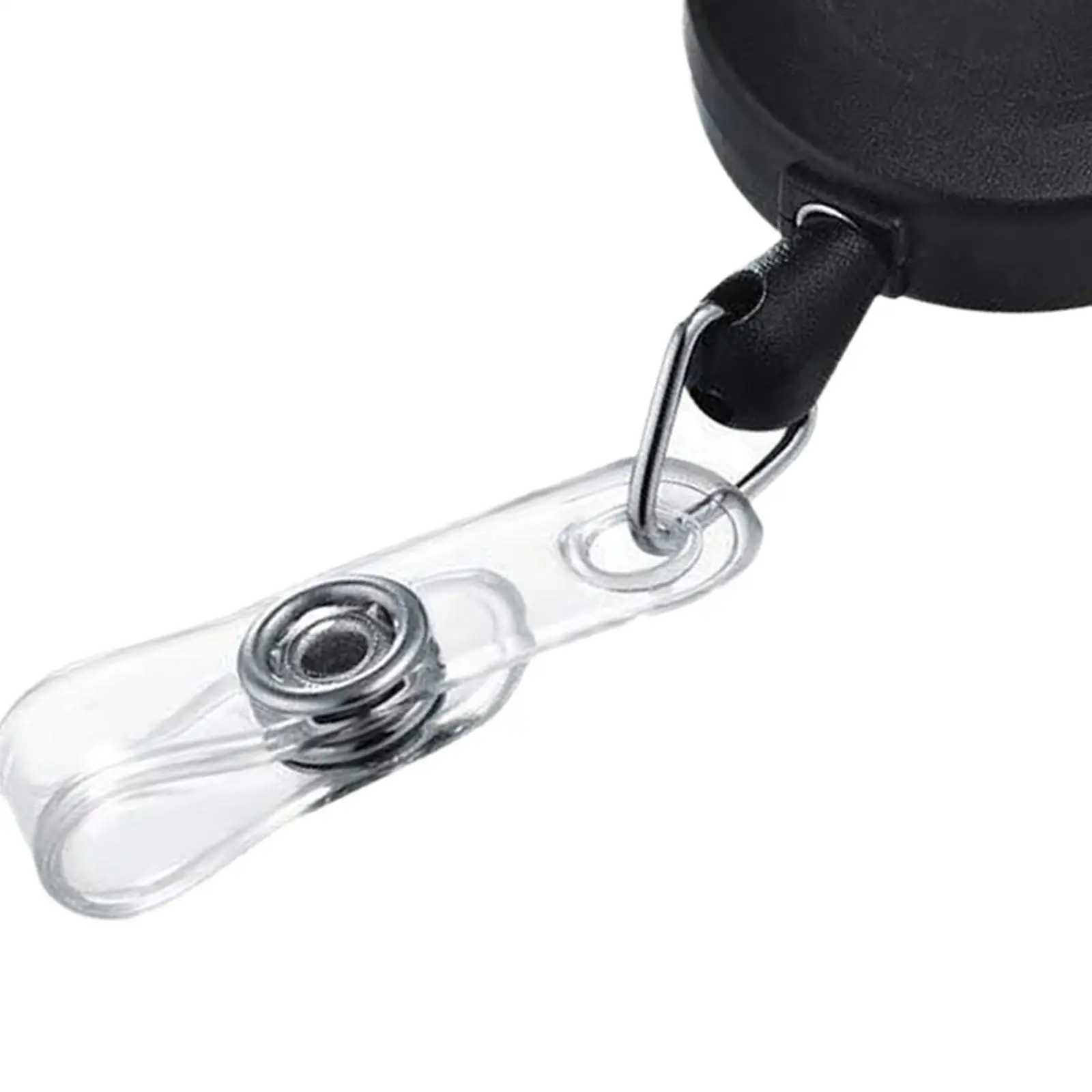 Retractable Badge Reel Heavy Duty Rounded Portable with Clip for Men Women Badge Clip Badge Holder for Nursing Teacher Office