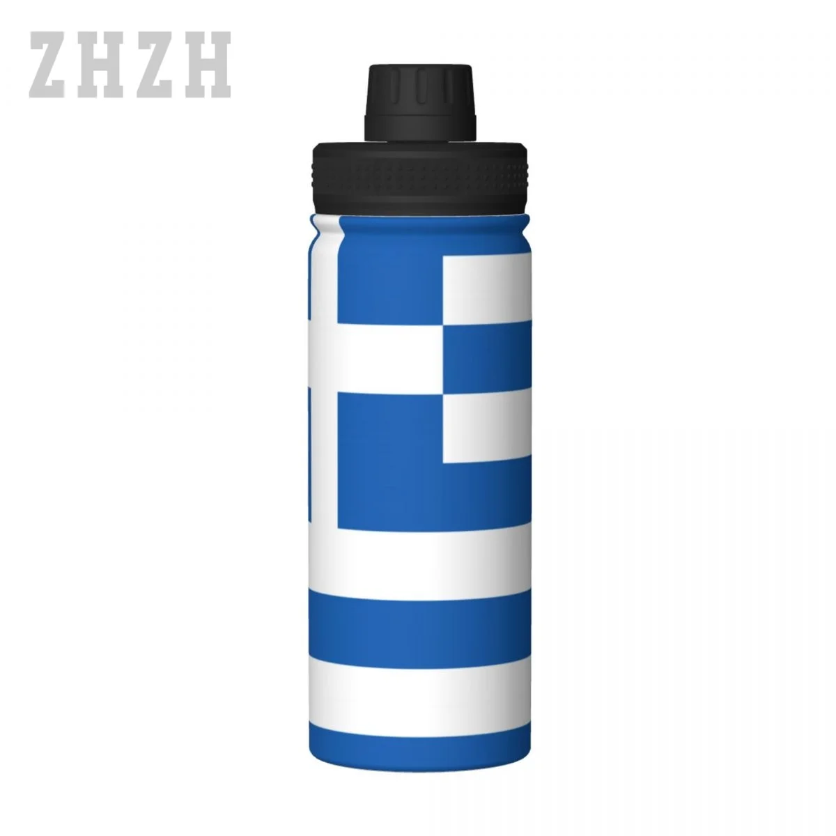 UnisexSportsWaterThermosBottleGreeceFlagGreek304Stainless