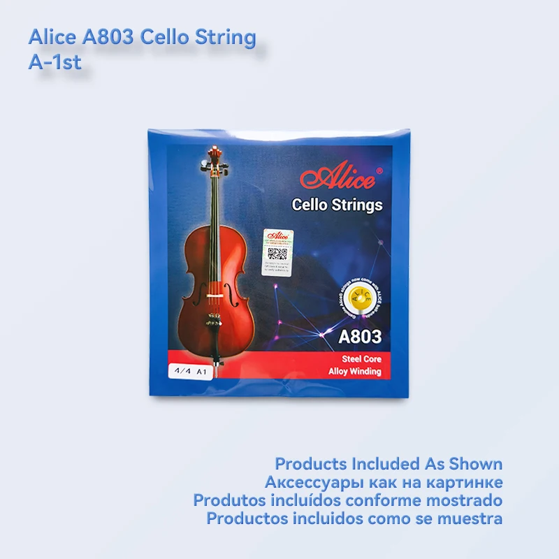 Accessori Per Violoncello Acustico 4/4 3/4 1/2 1/4 1/8 Cordiera In - Foto 5