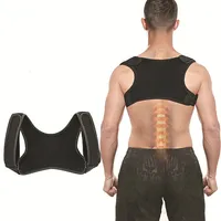 Invisible Back Posture Corrector Trainer Adjustable Shoulder Brace Straight Holder Clavicle Support for Men Women Adult Children 1