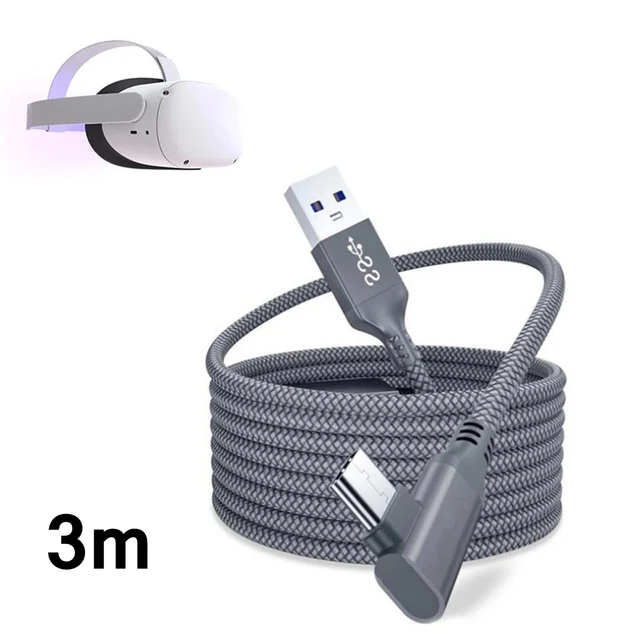 For Oculus Quest 2 Link Cable 5/6/7M USB 3.0 Quick Charge Cables for Quest2 VR Data Transfer Fast Charges VR Headset Accessories 