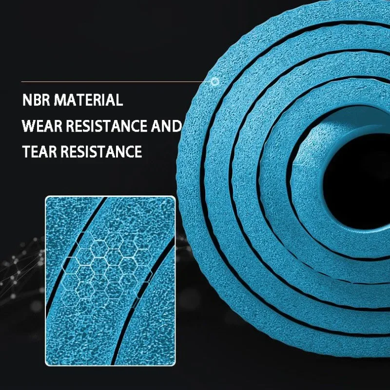 10MM/15MM/20MM Thick Yoga Mat Anti-skid Sports Fitness Mat  Comfort Foam Yoga Matt for ExerciseYoga and Pilates Gymnastics Mat 2