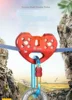 Biaxial Double Shafe Load Bearing Double Aluminum Shell Stainless Steel Pulley Crossing RopeTransport Lifting Wheel 4
