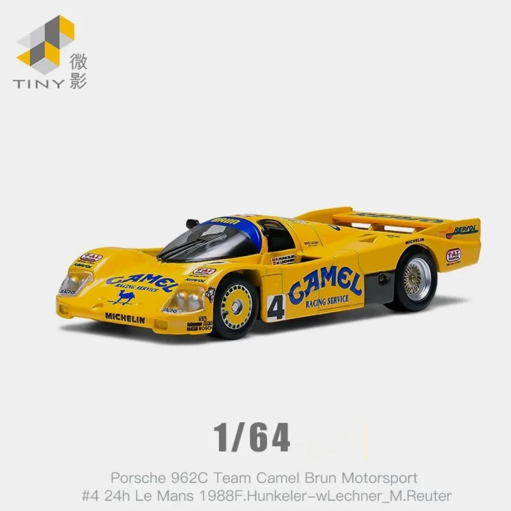Tiny Sparky Porsche 911 962 964 917 Gulf LeMans Lamborghini Alloy Diecast Model Car Toy Collection series Guft 3