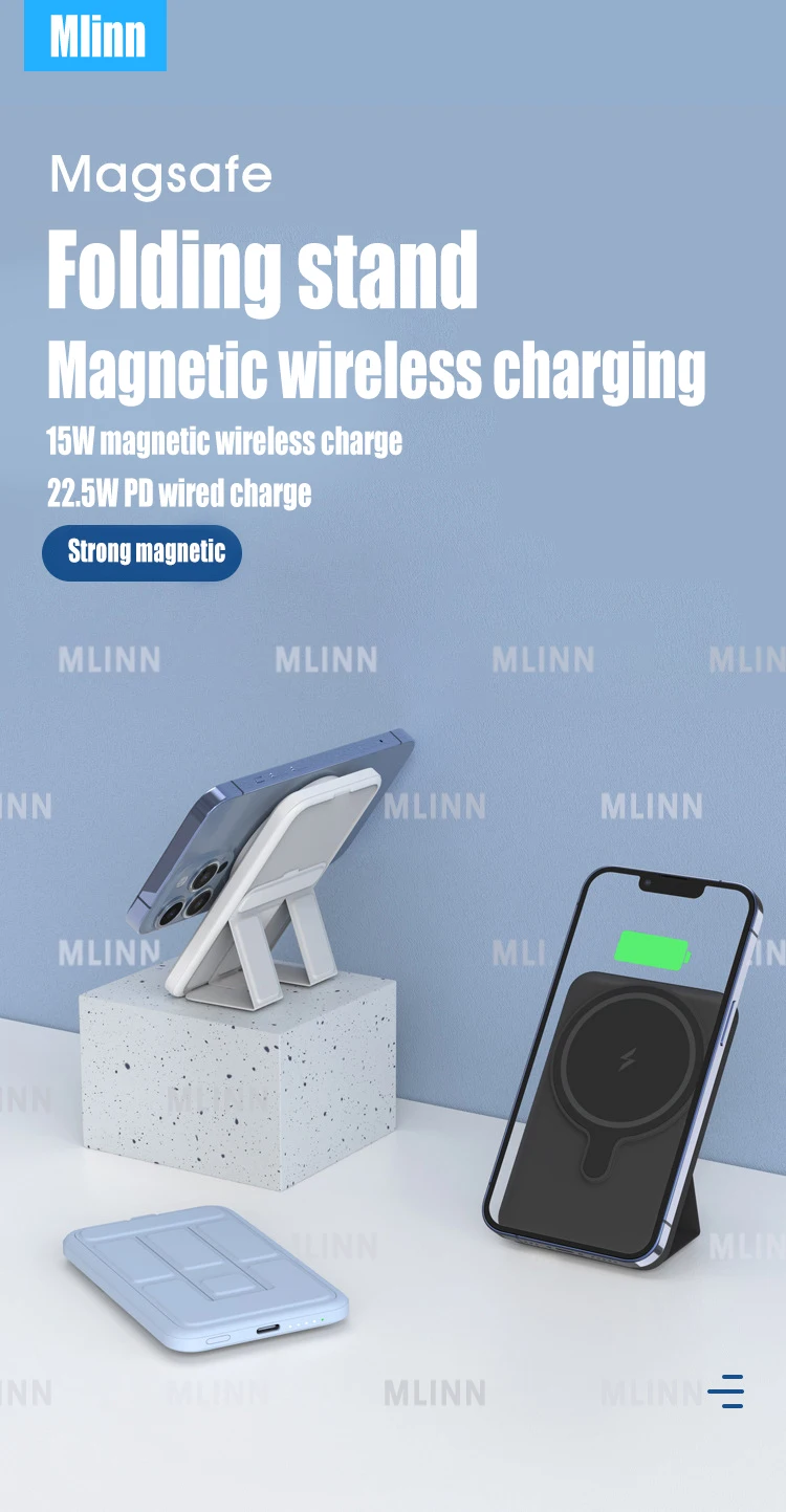 magnético de carregamento power bank para iphone12