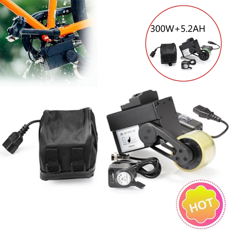 24V 36V 200W Bicycle Speed Booster Kit Friction Drive Motor Electric Bike ubicaciondepersonas
