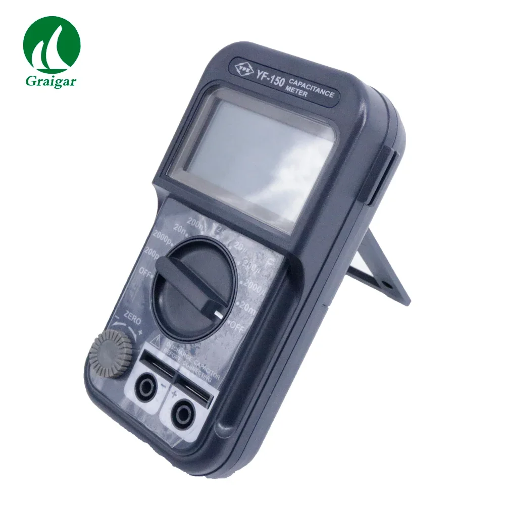 TAIWAN TENMARS YF-150 Capacitance Tester High Precision Digital  Meter Capacitor  Range: 0.1pF~20mF (20000uF)