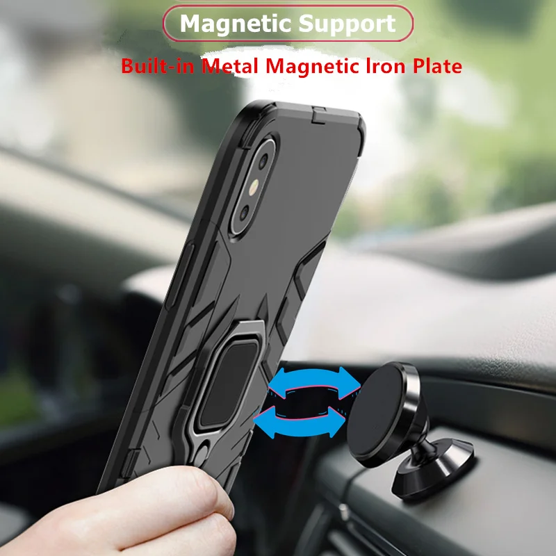 For Oppo Realme 7 5G Case Magnetic Suction Stand Full Cover For Realme 8i 7i 9i 7 8 Pro GT Neo 2 Case Cover For Realme 14 Pro+ — view 3