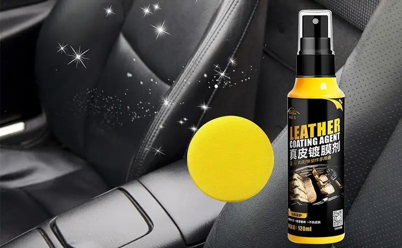 

120ml Car Refurbishment Agent Automotive Interior Refreshing Coating Spray High Protection Refurbishment Supplies For Vehicles