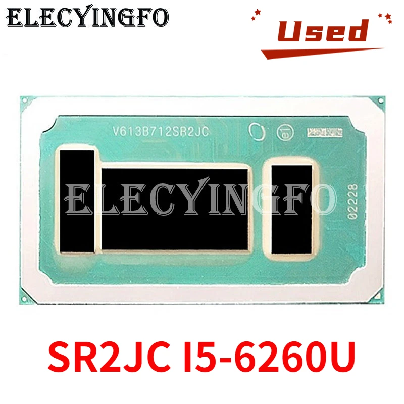 

Refurbished SR2JC I5-6260U CPU BGA Chipset re-balled Tested 100% good Working