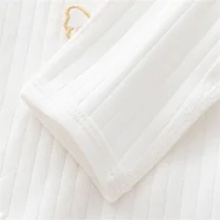 Lawadka 0-6M Spring Baby Girls Boys Romper Hat Cotton White Clothes For Girls Fashion Infant Jumpsuit Newborn Babies 0 to 3 M 5