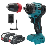 2 In 1 Cordless Electric Drill Screwdriver 24 Torque Setting Rechargeable Driver Home Handheld Power Tool For Makita 18V Battery 1