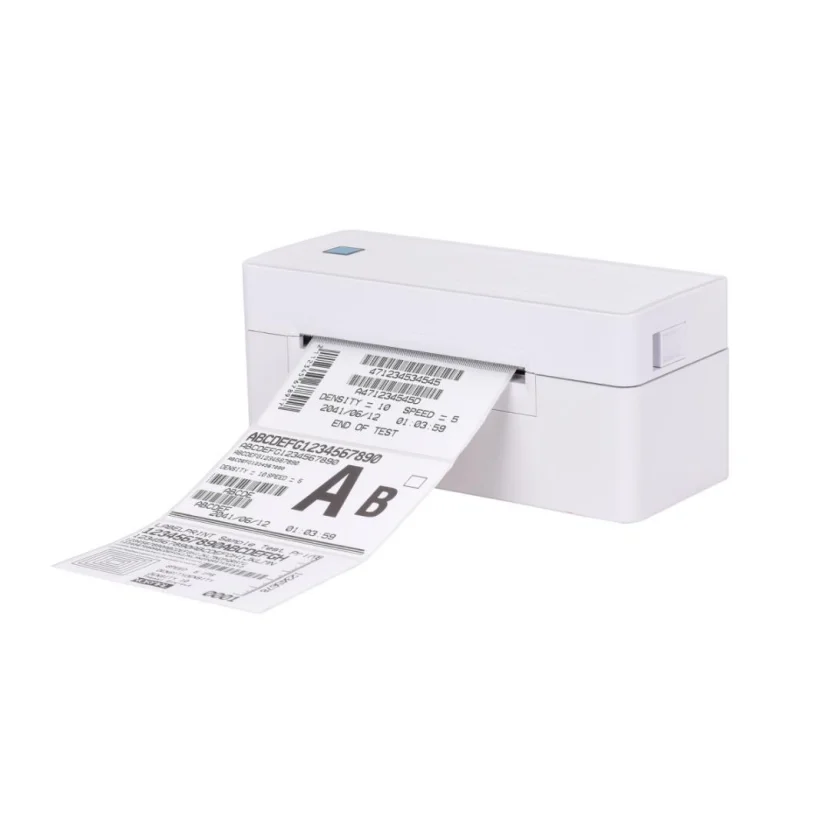 

4Inch Barcode Printer 2D Code Tag Label Machine Supermarket Price Tag Printer With Self-adhesive