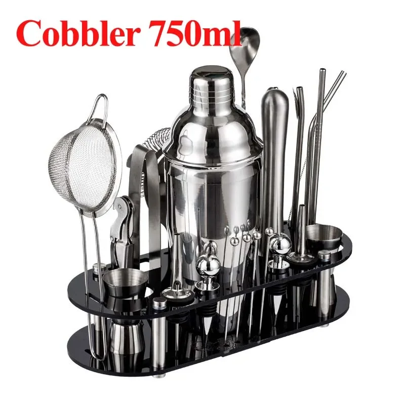Cocktail Shaker Bartender Kit-Cocktail Shaker Set 10 Pezzi Set Di Strumenti Da Bar Con Elegante