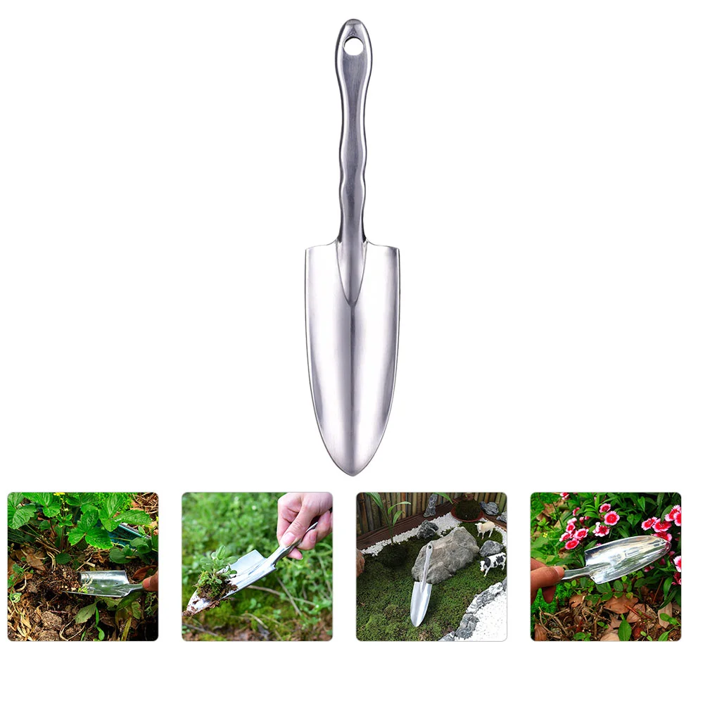 outside Light Handle Spatula Aluminum Alloy Digger Accessories Gardening Plants