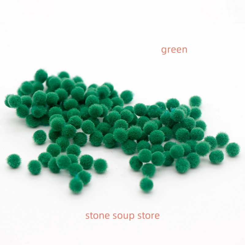 Anseom 100 Piezas Pompones De Colores Variados Pompones Bolas De 12 Mm