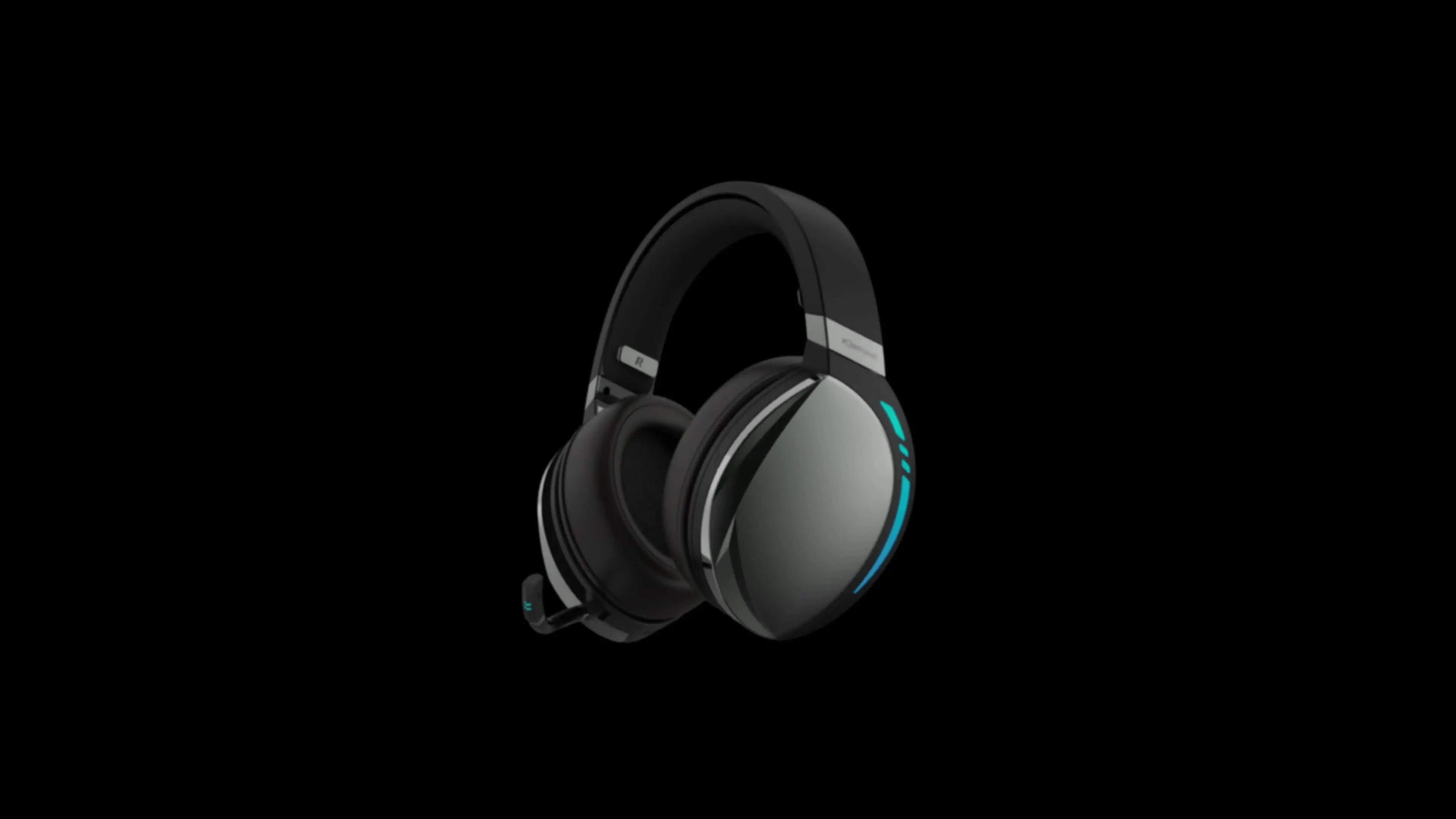 Kofire UG-06 2.4GHz Draadloze Gaming Headset - Bluetooth Koptelefoon Verborgen Microfoon Geschikt Voor Ps4 Ps5 Nintendo Switch Zwart
