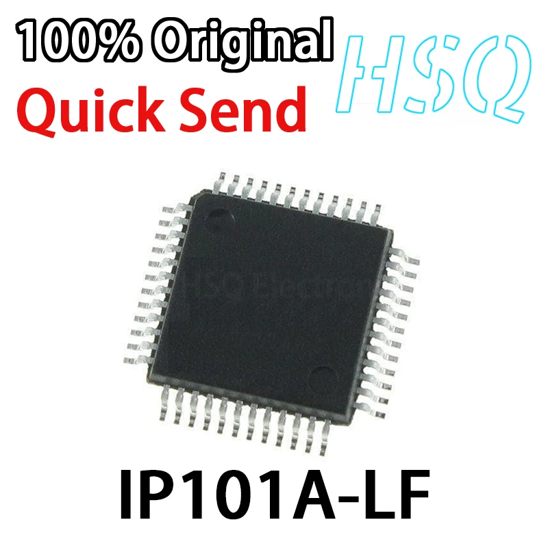 5 pces novo IP101A-LF ip101a rede chip remendo qpf48 ponto original