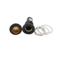5x20 MM Automobile Fuse Holder Socket Insurance Tube Socket 10A 250V AC 15A 125V AC 4