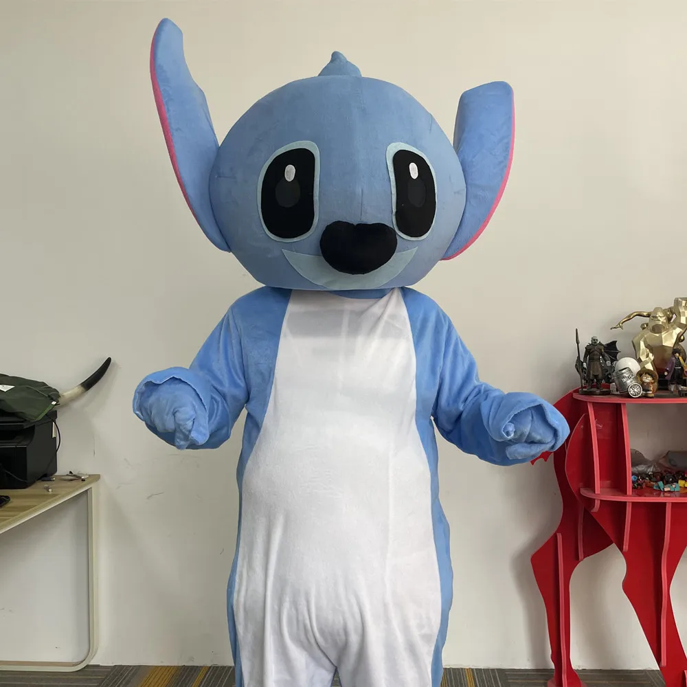 Disfraz de personaje de dibujos animados de Stitch para niños, ropa de  actuación de Mascota, vestido de fantasía de fiesta, disfraz de Animal de  Carnaval - AliExpress