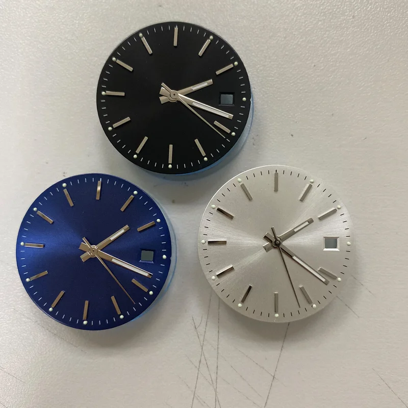 8215 8200 821A/Mingzhu 2813 29MM 시계 다이얼(리터럴 시계 바늘 포함) XMSJ