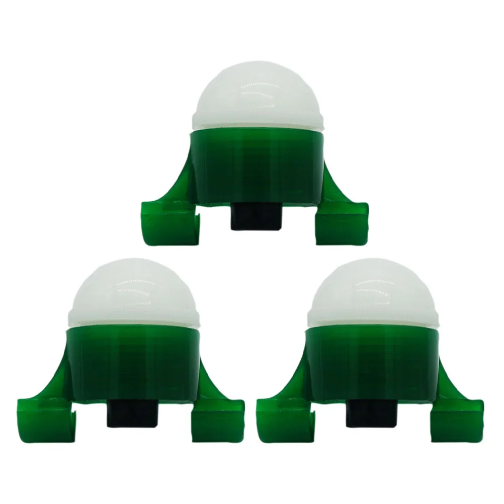 

3 Sets Night Fishing Lights Lamp Outdoor Alarm Lamps for Induction Greens Gear Plastic Professional