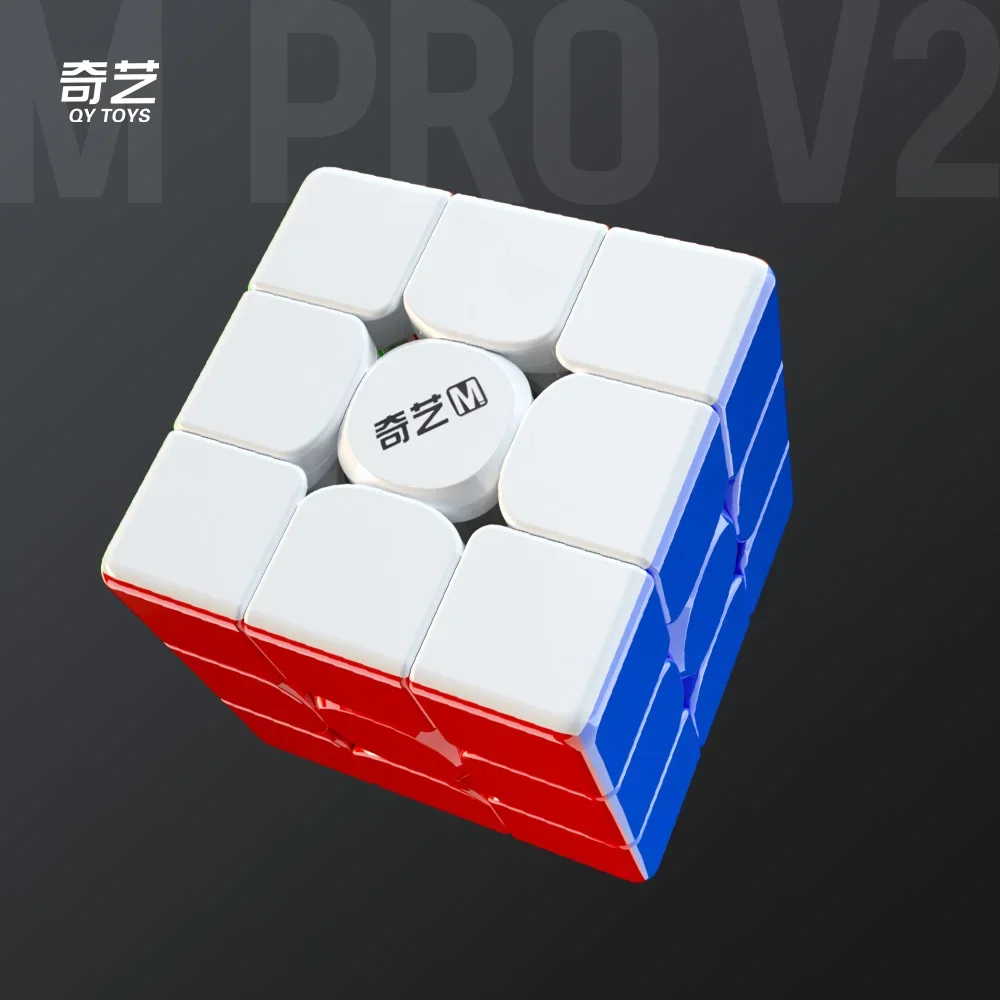 [CubeQuest]QiYi M Pro V2 3x3 Magnetic Magic Cube UV Professional Speed Education Children's Toys Gifts 2
