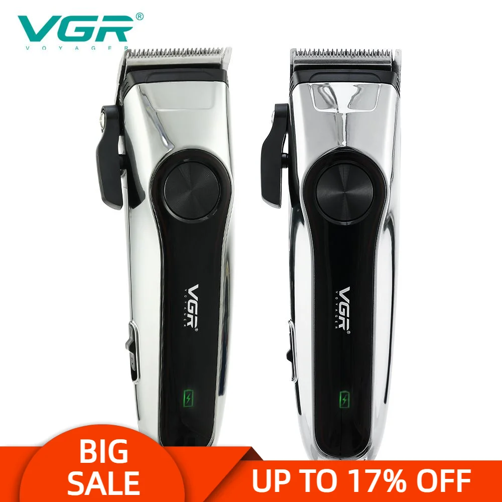 VGR V289 Hair Clipper Professional Barber New High-power Shears Hair Shaver Household Trimmer For Men Personal Care VGR V-289