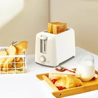 New Small Automatic Household Toaster, 6-gear Temperature Control, for Kitchen, Slice Heating, Sandwich Breakfast 2
