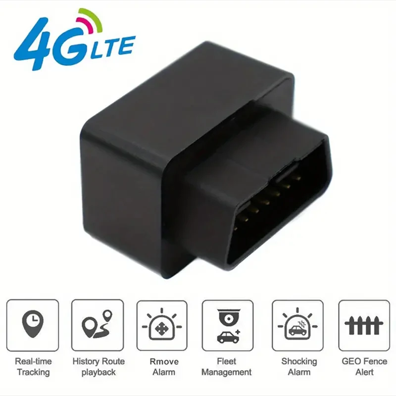 GPS locator vehicle tracking OBD Vehicle 4G locator anti-theft