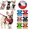 Pet Harness and Leash Set Cat and Dog Walking Soft Mesh Breathable Adjustable Vest for Kitten Puppy Dog Leash Chest Strap 1 Pet Harness and Leash Set Cat and Dog Walking Soft Mesh Breathable Adjustable Vest for Kitten Puppy Dog Leash Chest Strap 1