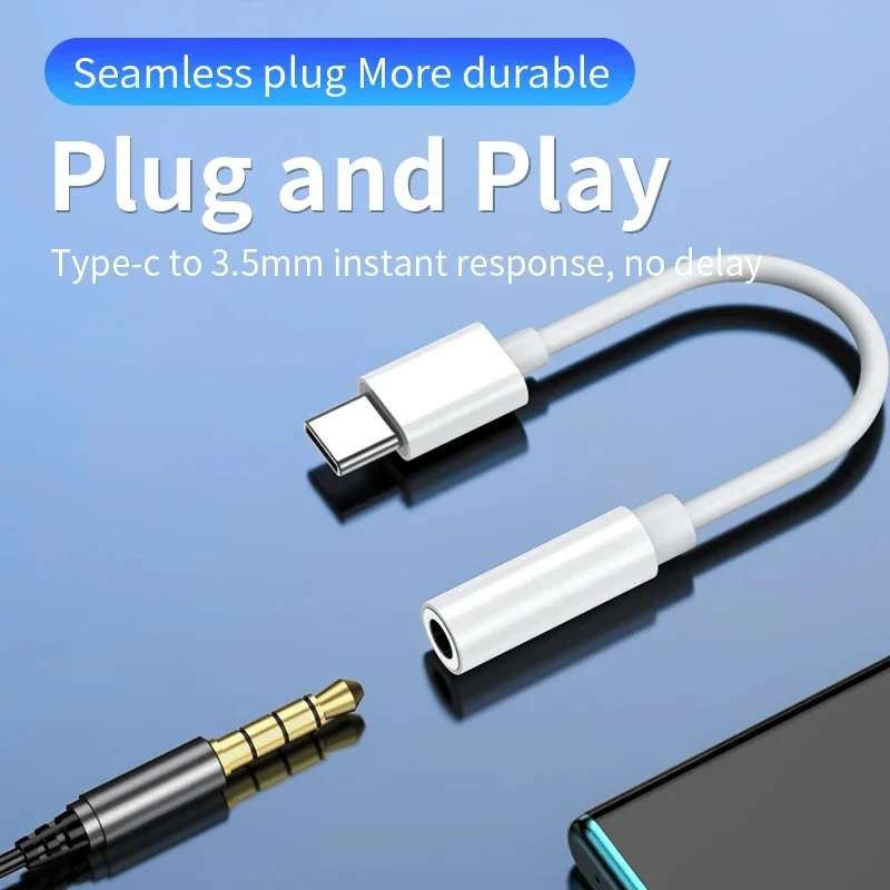 L To 3.5mm Jack Headphones Aux Cable 3.5mm audio cable For Apple iPhone 14 Pro Max 13 12 11 XS X XR 15 Pro Max USB Type C Connector Audio Adapter