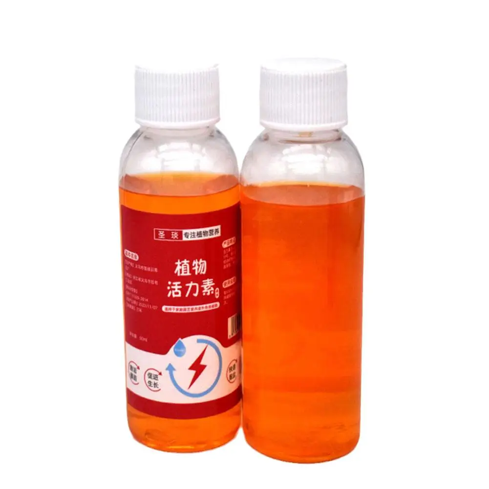 Flower Plant Hormone 50ml Promotes Budding Flower-like Fertilizer Succulent Roots Green Universal Plants Potted Balcony Tool