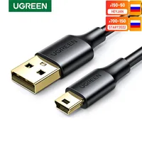 Ugreen Mini USB Kabel Mini USB zu USB Schnelle Daten Ladegerät Kabel für MP3 MP4 Player Auto DVR GPS Digital kamera HDD Mini USB