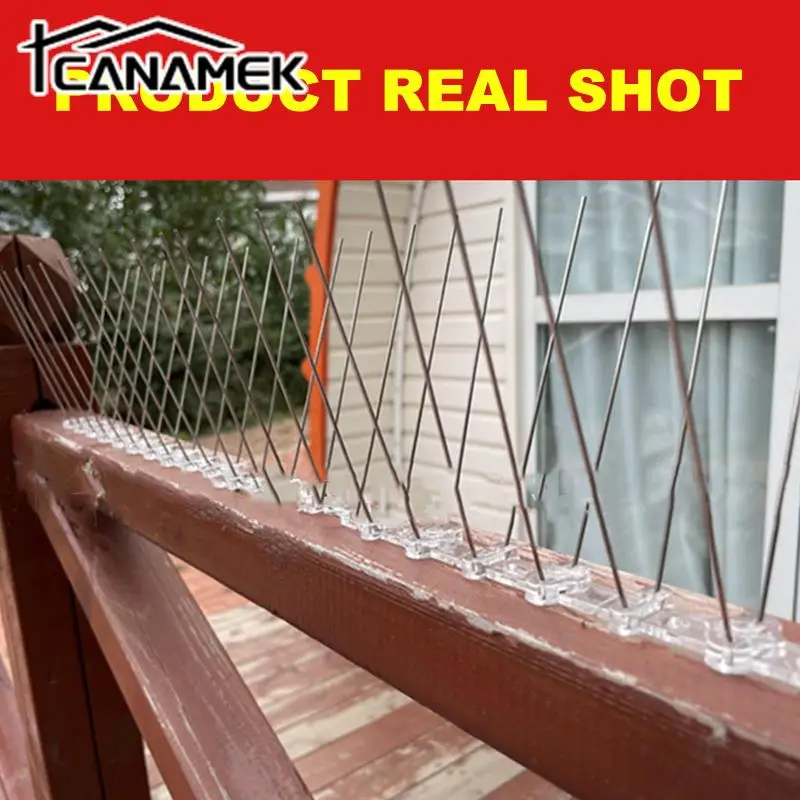 

1pc Guard Against Theft Bird Repeller Bird Pigeon Spikes Anti Bird Anti Pigeon Spike For Getting Rid