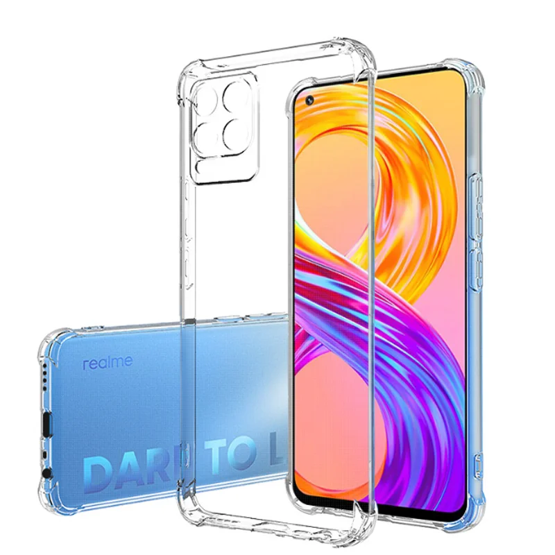 Custodia morbida in TPU trasparente antiurto per OPPO Realme 9i 8i 9 8 7 6 Pro Cover in silicone trasparente per Realme GT NEO 3 2T C35 C25s C21y_voghion.com