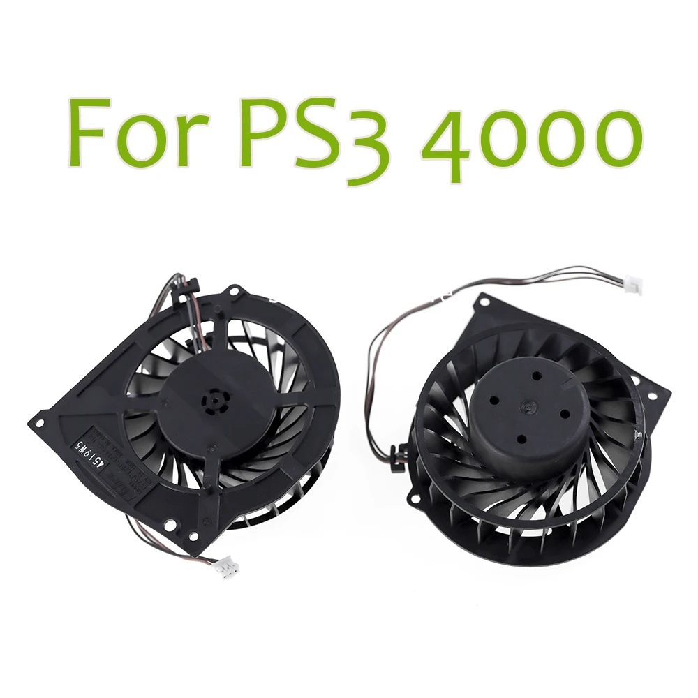 

10pcs Internal CPU Cooling Fan Replacement for PlayStation 3 Slim PS3 4000 Game Console