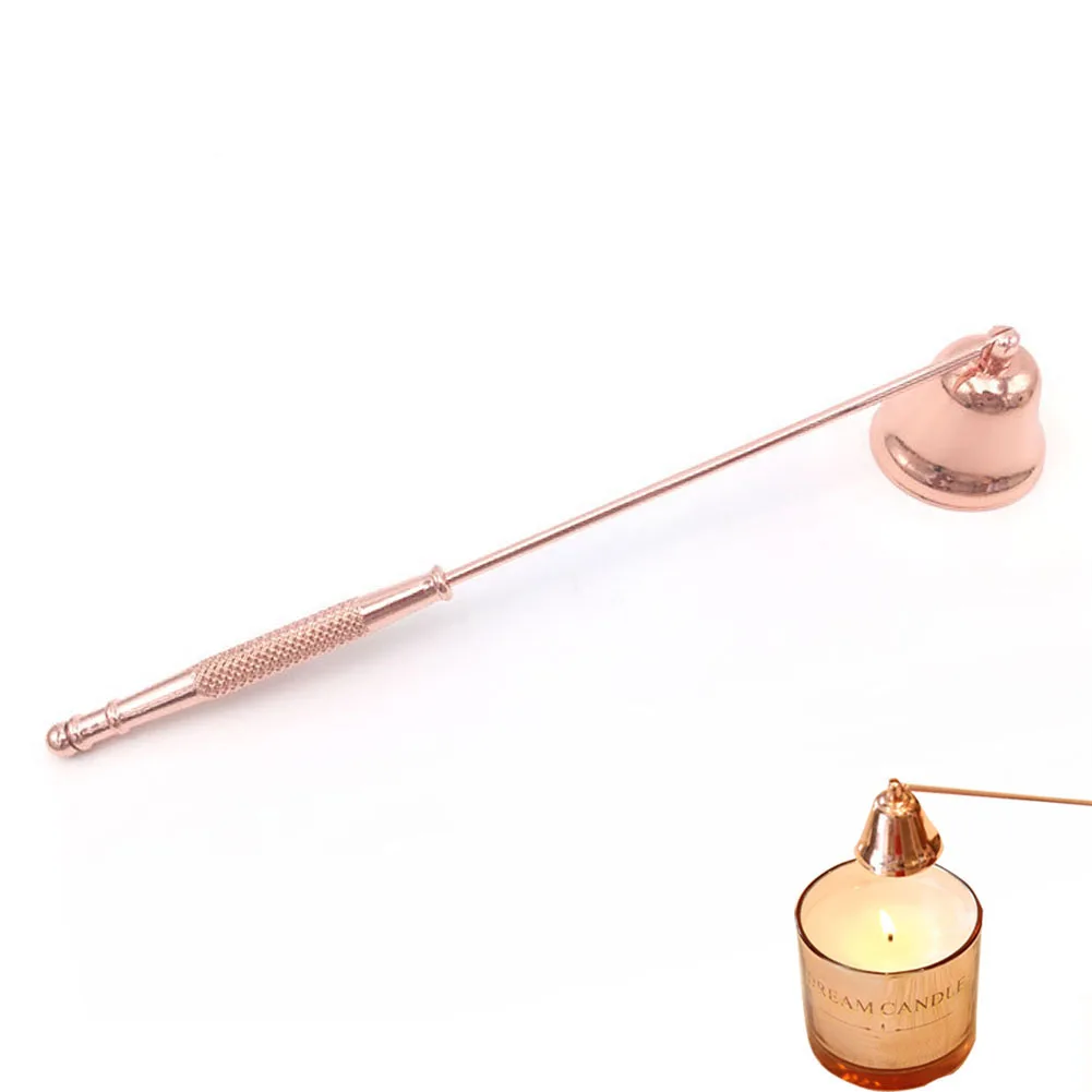 Wick Trimmer Stainless Steel Candle Cutter Oil Lamp Trim Scissors Cover Tool Extinguisher Horn Shape Accessories