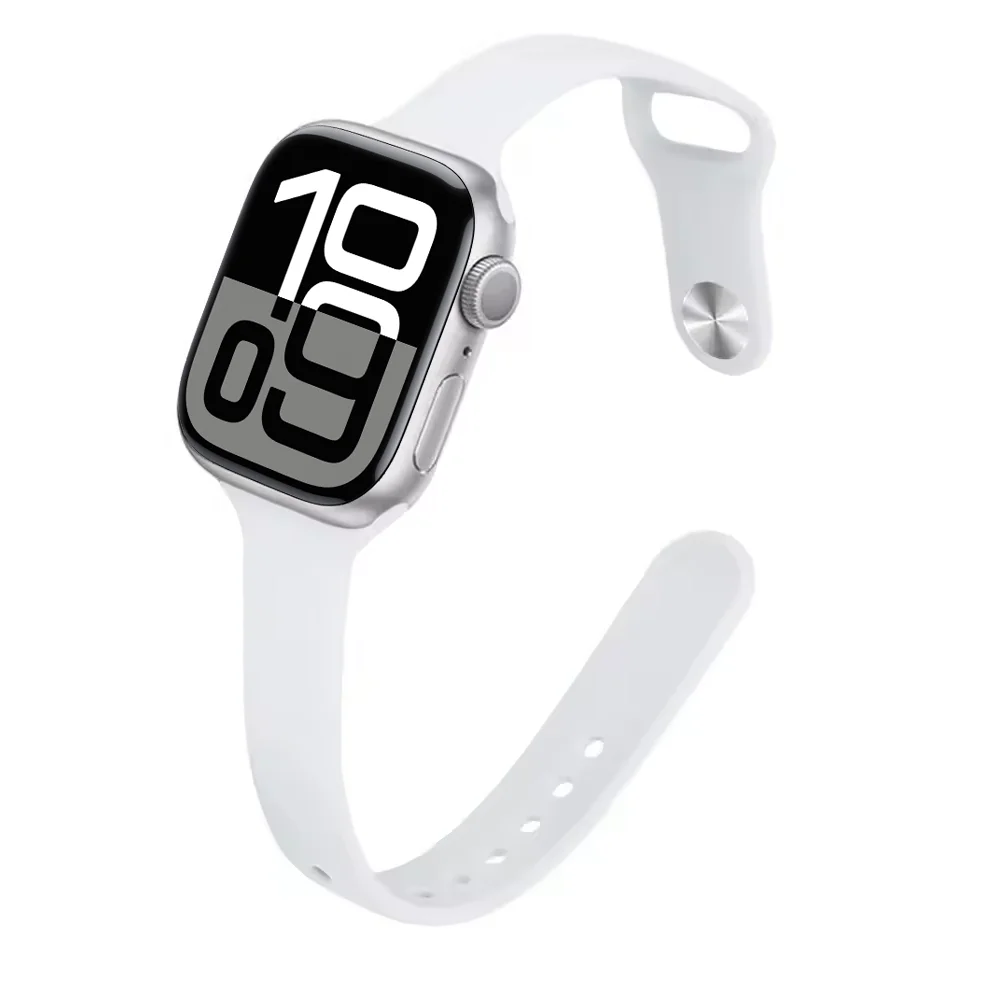 Elegant Slim Silicone Strap
