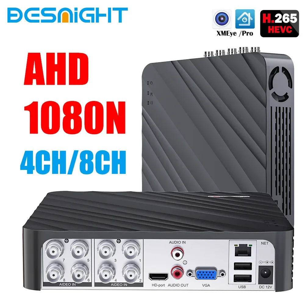 Ahd/N Dvr 4 Canali 8 Canali Cctv Ahd Dvr Ahd-N Dvr Ibrido/1080P Nvr 4 In1 Videoregistratore Per Telecamera Ahd Telecamera Ip Telecamera Analogica
