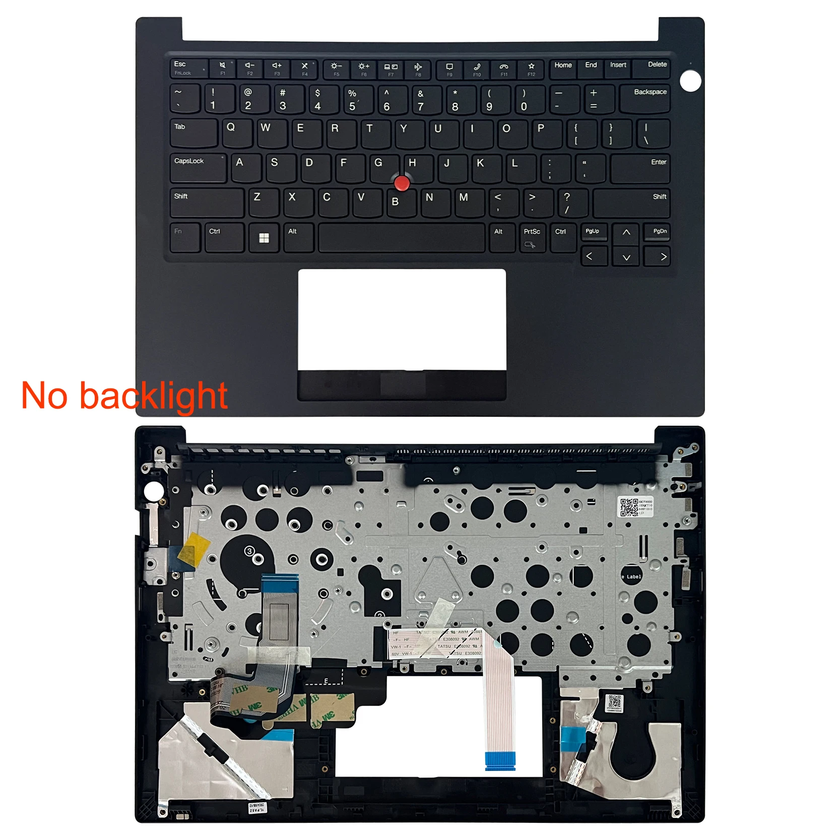 For ThinkPad E14 Gen5 GEN6 upper cover palm rest case keyboard laptop top shell