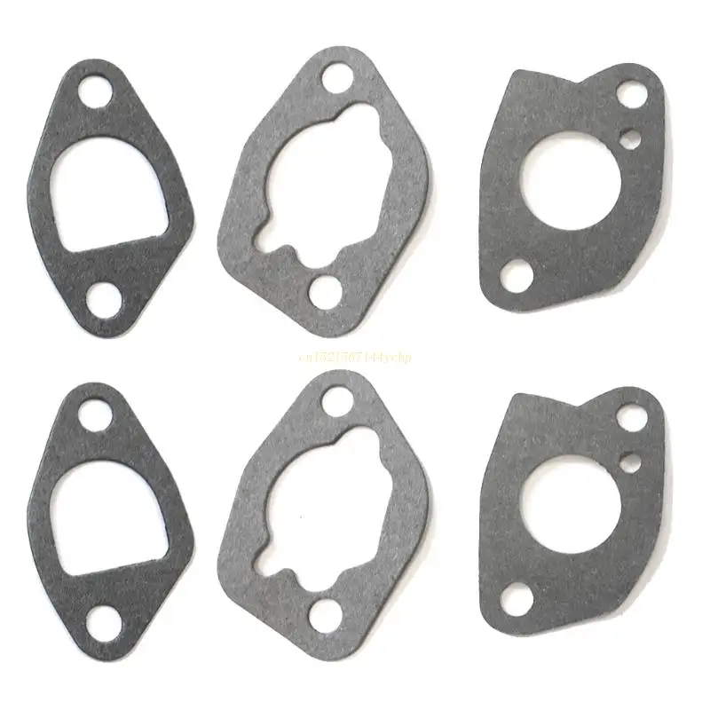 

2 Set Useful Carburetor Carb Gaskets Kit Compatible for w/ GX160 GX168 GX200 Eng Drop Shipping