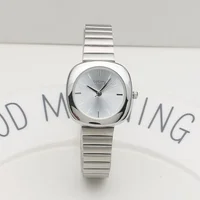 Simple Fashion Oval Bamboo Strap Women's Quartz Watch 2