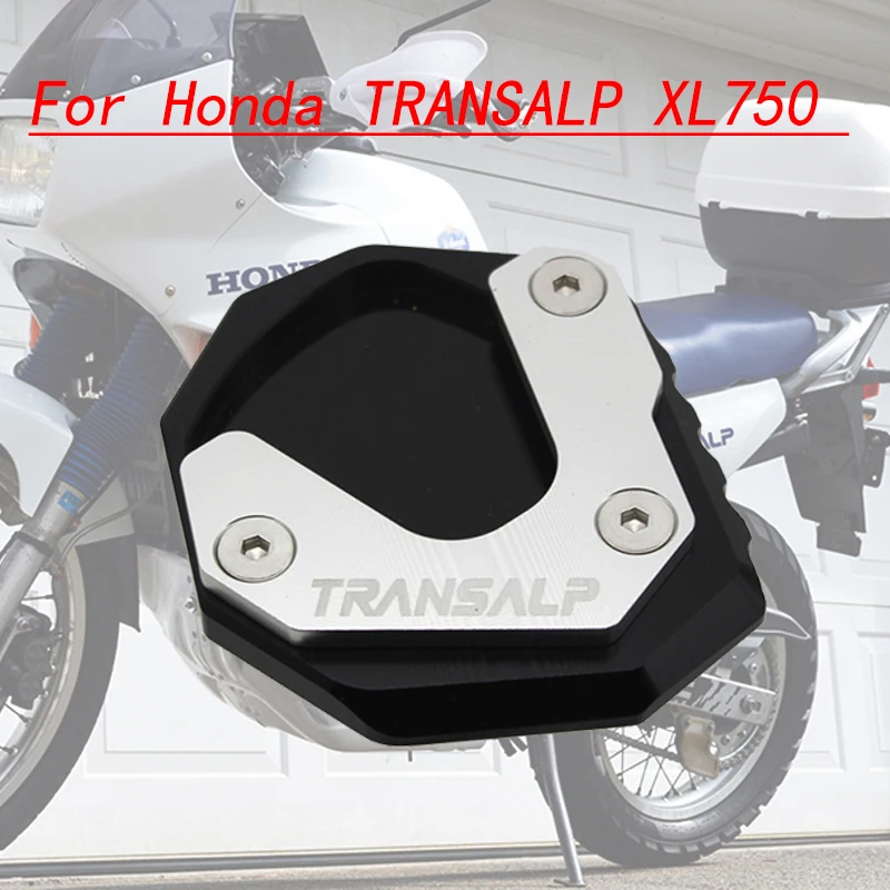 

Подставка для мотоцикла с ЧПУ из алюминиевого сплава, боковая подставка, увеличитель, опорная пластина, подставка, удлинитель для Honda Transalp 750 XL 750 2023