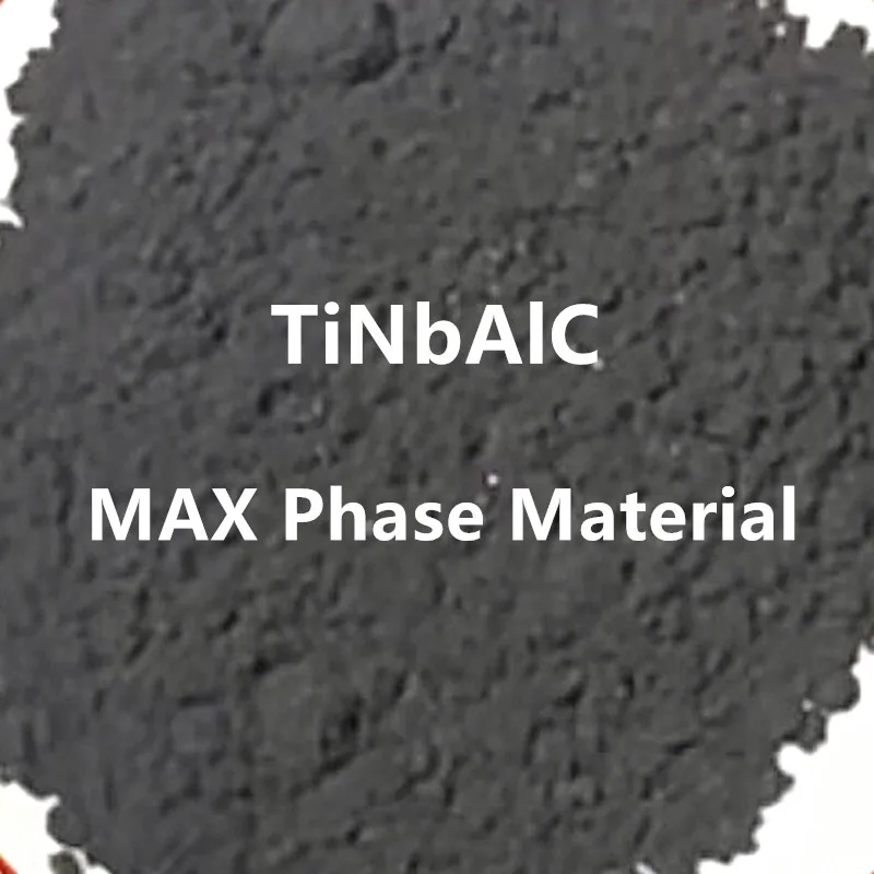 

MAX Phase Material TiNbAlC 200 400 mesh Titanium Niobium Aluminum Carbon MXene Laboratory Specific Materials 2g 5g 10g 20g