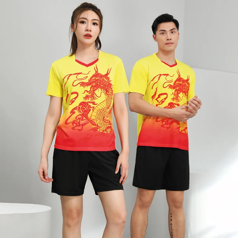 Men Women T Shirt Tennis , Badminton Shirts Polo Women Men Tennis jerseys,PingPong Kit Sportswear Golf Elastic Clothes