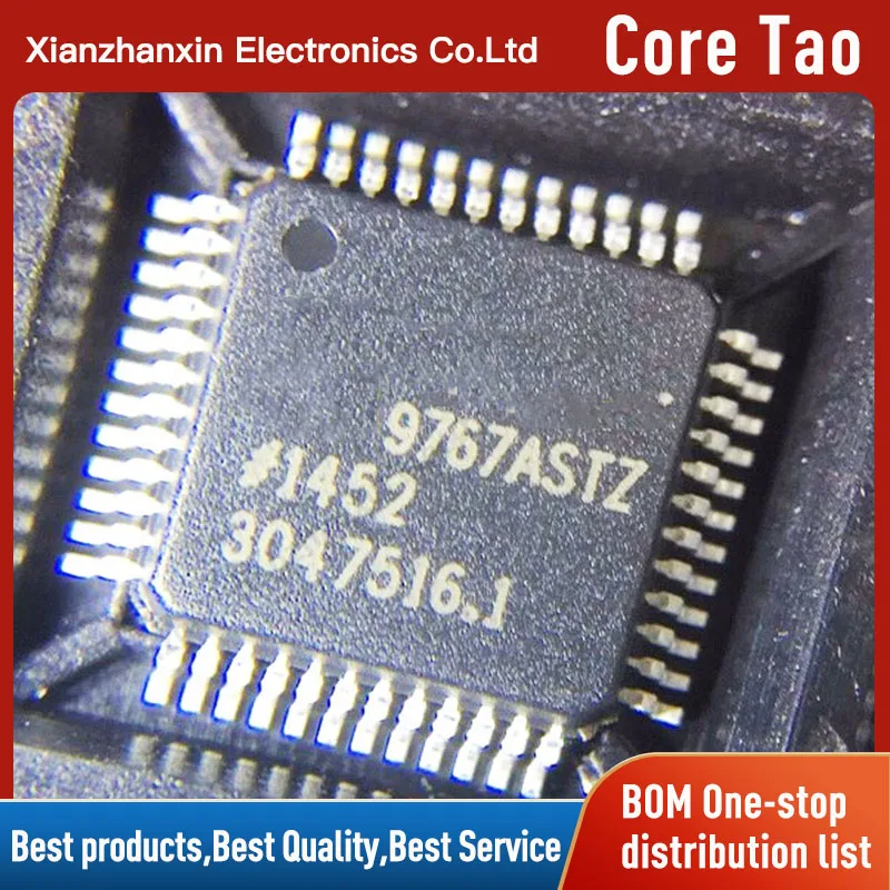

1pcs/lot AD9767 AD9767AST AD9767ASTZ QFP48 D/a converter chip brand