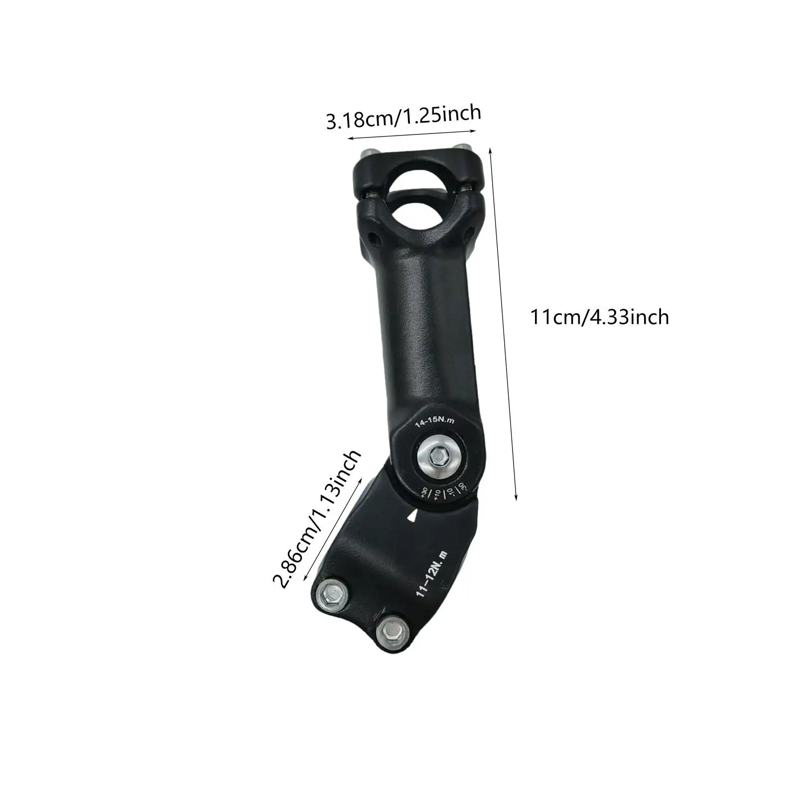 Potence De Suspension Vélo Réglable 7° En Alliage D'Aluminium – Amortisseur Anti-Vibrations Pour VTT Et Vélo Électrique