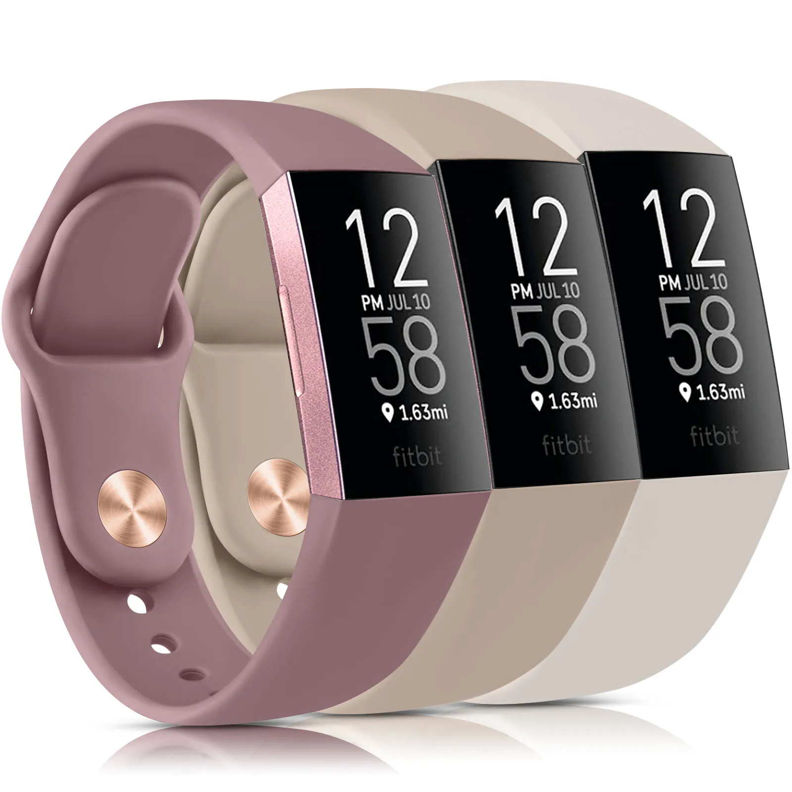 Cinturino In Silicone Morbido Per Cinturino Fitbit Charge 3/Charge 4 Band Per Cinturino Fitbit Charge 4/Charge 3 Se